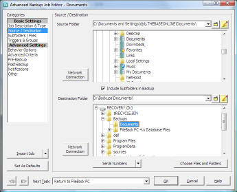 Screenshot for FileBack PC 4.1